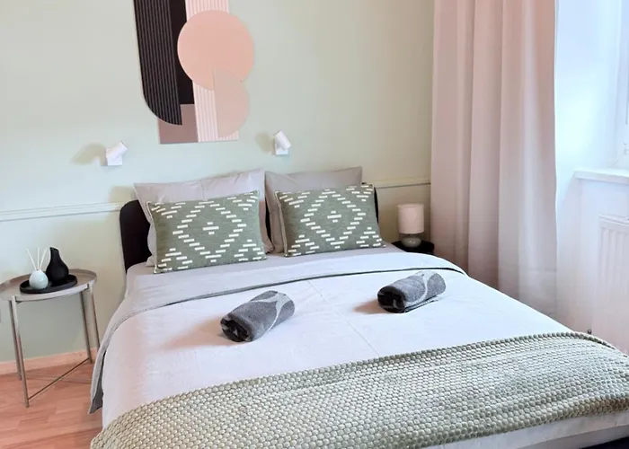 Séjour chez l'habitant Modernes Doppelzimmer In Donaustadt - Mala